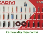 bảng giá dây điện cadivi mới nhất tháng 7 năm 2025