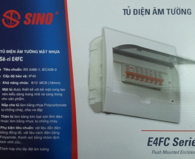  Tủ điện âm tường E4FC4/8SA